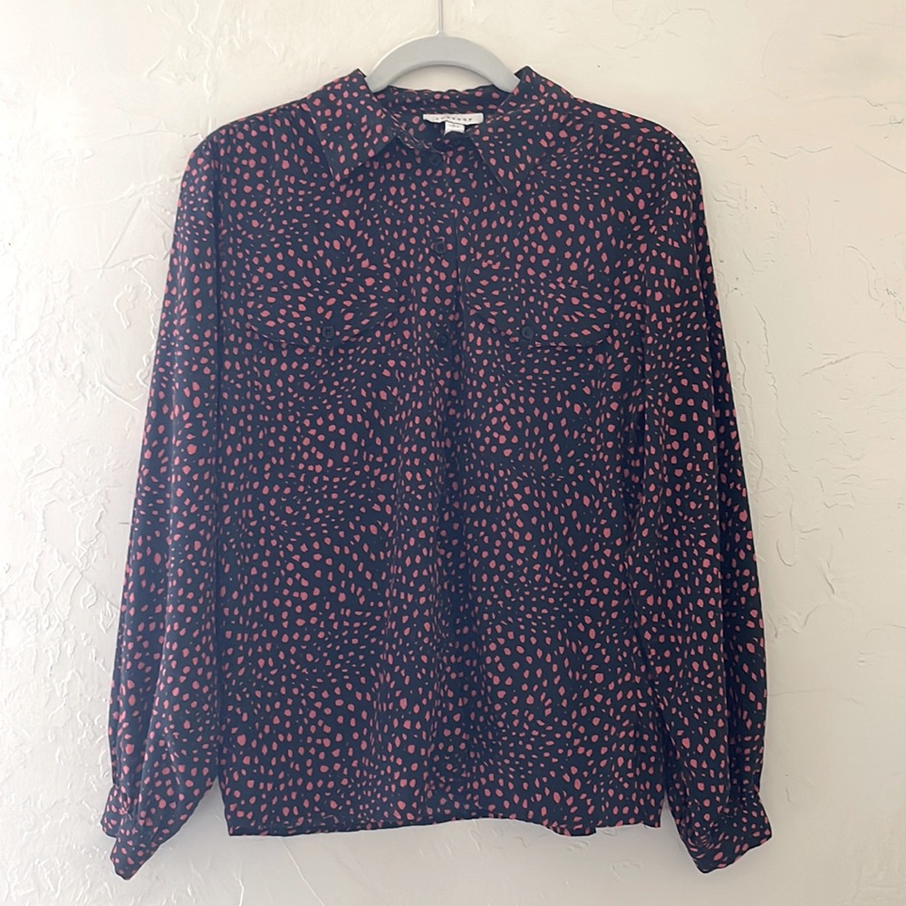 Top Shop Button Down Blouse